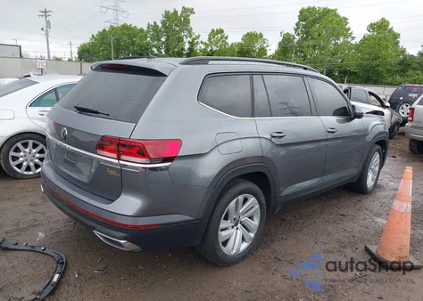 2022 Volkswagen Atlas 2.0T Se W/Technology from USA, damaged, VIN 1V2WP2CA7NC500151